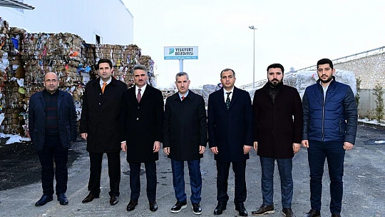 Vali Aydın Baruş, Yeşilyurt Belediyesinin Yatırım Alanlarını İnceledi
