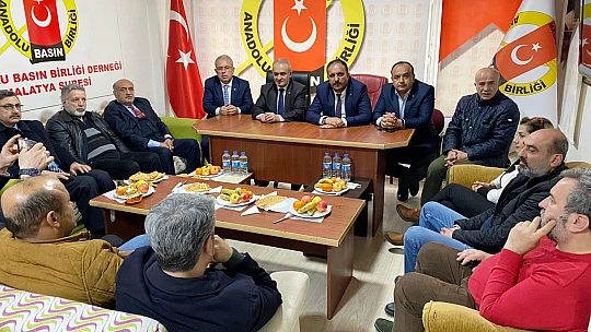Büyük Birlik Partisi Genel Başkan Yardımcısı Bulut'tan Anadolu Basın Birliğine Ziyaret