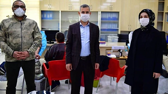 Yeşilyurt Belediyesi Personellerinden Kan Bağışı