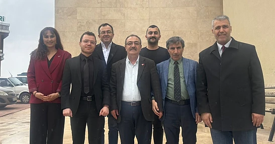 Türk Kültür Sanat Sen Heyeti Malatya'da Kurum Ziyaretlerinde Bulundu