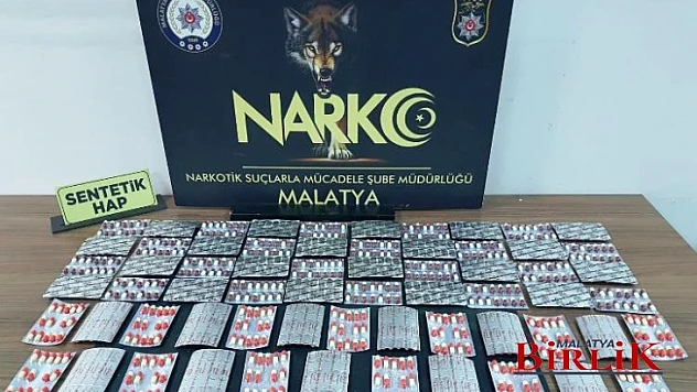 1.247 Adet Yeşil Reçeteye Tabi Hap Ele Geçirildi