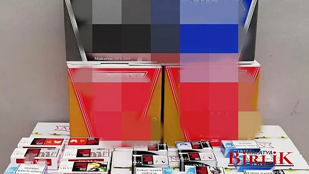 100.000 Adet Gümrük Kaçağı Makaron Ele Geçiridi