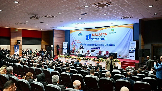 11. Malatya Anadolu Kitap Fuarı Açıldı