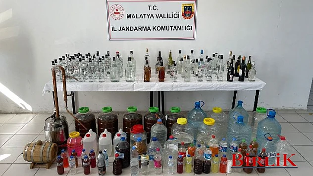 12 Ayrı Adrese Kaçak Alkol Operasyonu