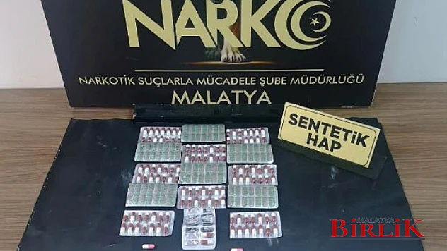 200 Adet Yeşil Reçeteye Tabi Hap Ele Geçirildi