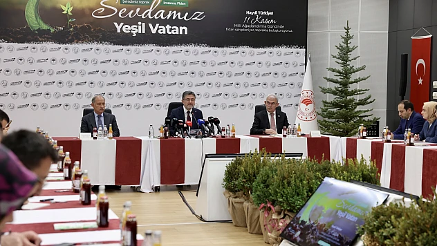 2053'e Doğru Yeşil Kalkınma Hamlesi: 550 Milyon Fidan Seferberliği Başlıyor