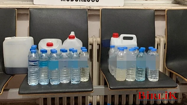40 Litre Boğma Rakı Ele Geçirildi