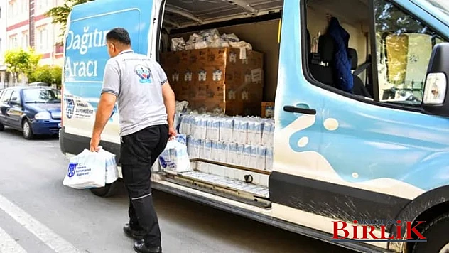 45 Bin Aileye Toplam 300 Bin Litre Süt