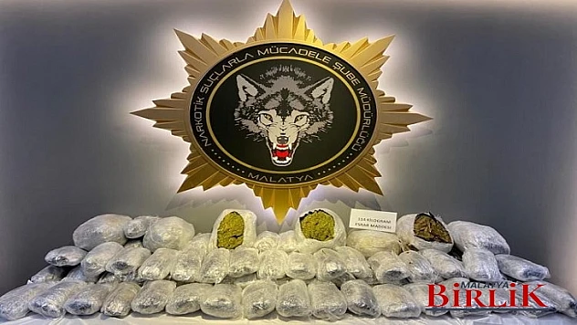 78 Paket Halinde 114 Kilo 250 Gram Esrar Ele Geçirildi