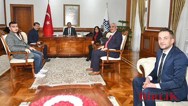 ABYB'den Vali Hulusi Şahin'e Nezaket Ziyareti