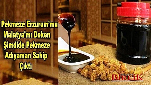 Adıyamanlılar Dut Pekmezine Sahip Çıktı