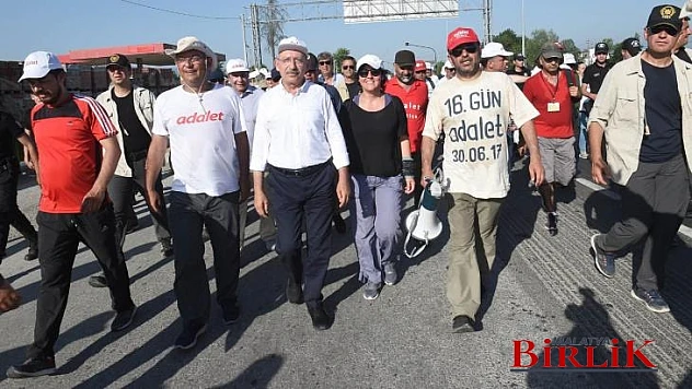 Ağbaba, Adalet Yürüyüşü Sessiz ve Barış Dolu Bir Çığlıktı