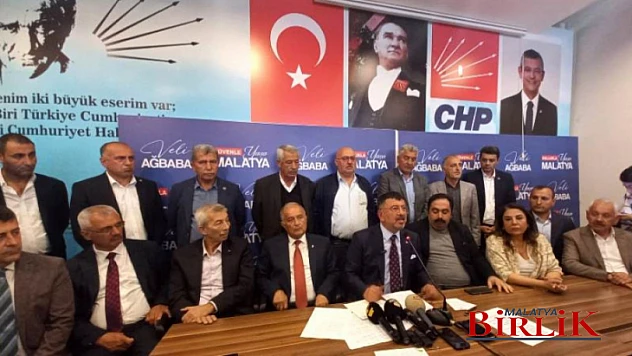 Ağbaba, Malatya'da Kaybetmedik Birbirimizi Yeniden Kazandık