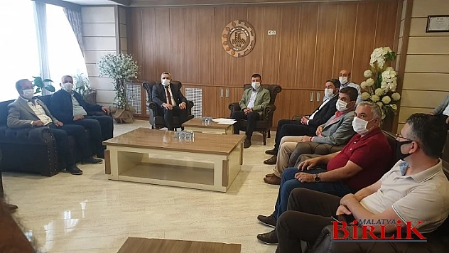 Ağbaba, Malatya Ticaret Ve Sanayi Odası'nı Ziyaret Etti