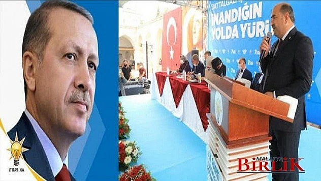 AK Parti Battalgazi İlçe Yeniden Basri Kahveci Dedi