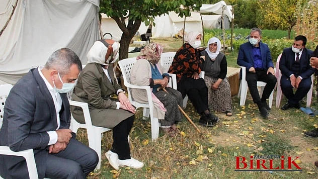 AK Parti Heyetinden Pütürge'ye Çıkarma