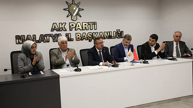 AK Parti Malatya İl Başkanı Ali Bakan Görevine Başladı