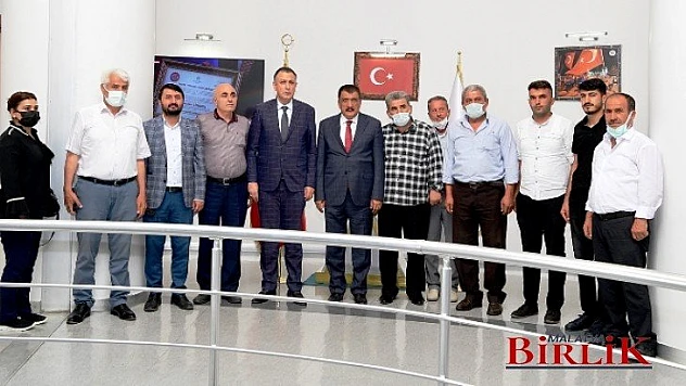 AK Parti Yerel Yönetimlerden Başkan Gürkan'a Ziyaret