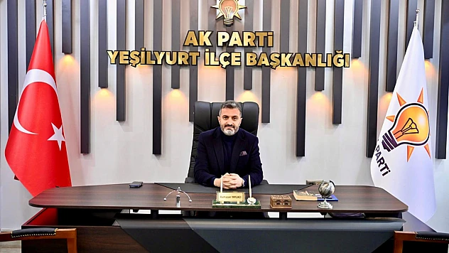 AK Parti Yeşilyurt İlçe Başkanınız Sayın Ramazan Yaylacı'dan Yeni Yıl Mesajı