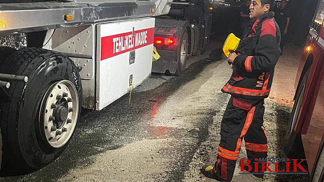 Akaryakıt Tankerinde Yangın