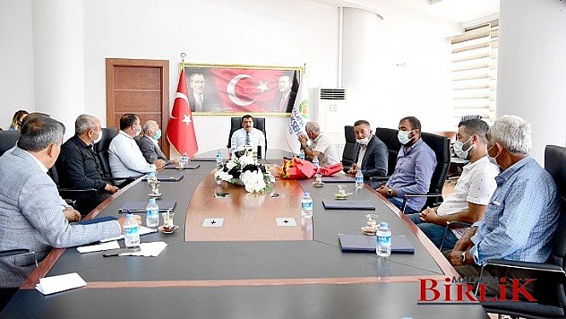 Akçadağ Muhtarlarından Başkan Gürkan'a Teşekkür Ziyareti