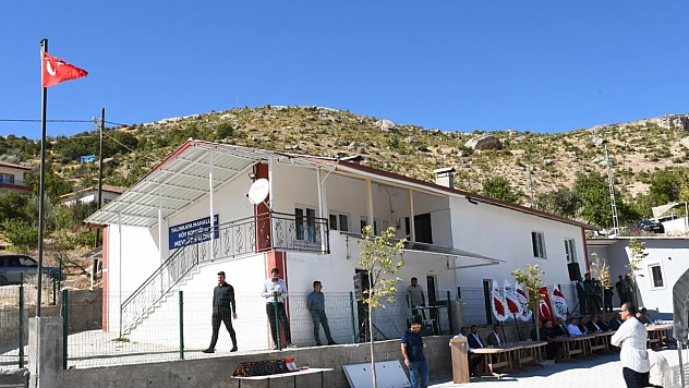 Akçadağ Yalınkaya Mahallesi'nde Cami Ve Sosyal Tesislerin Açılışı Yapıldı