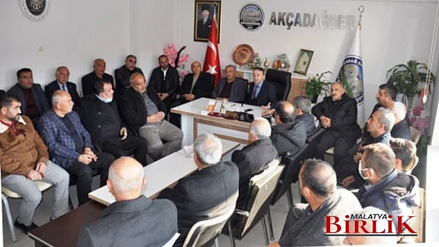 AKÇADAĞDER 2. İstişare Toplantısı Muhtarlarla Gerçekleştirildi