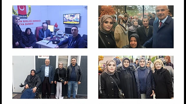 AKÇADAĞDER Genel Merkezinden Anadolu Basın Birliğine Ziyaret