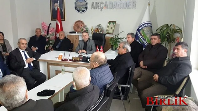 AKÇADAĞDER Yerel Basını Unutmadı