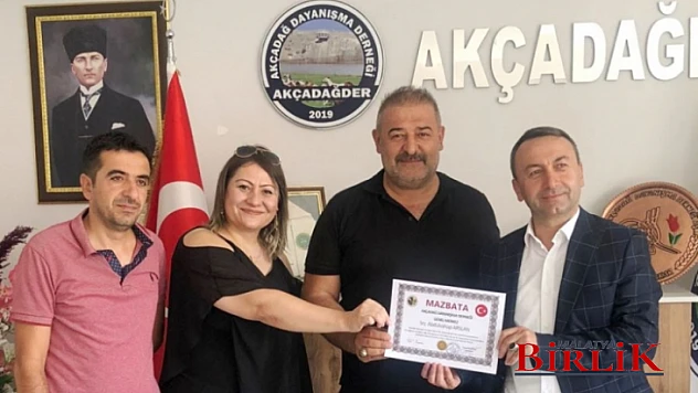 AKÇADAĞDER Yeşilyurt İlçe Şubesine Atama
