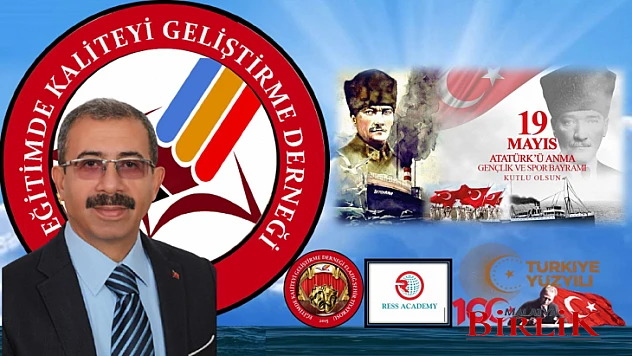 Akgün 19 Mayıs Atatürk'ü Anma, Gençlik Ve Spor Bayramı Mesajı Yayınladı