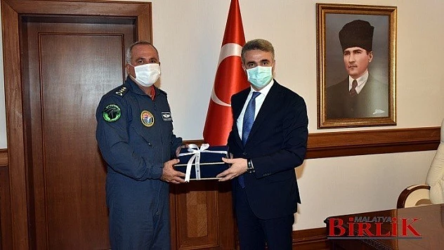 Albay Hasan Hüseyin Kanbur Veda Ziyaretinde Bulundu