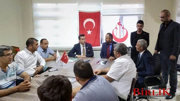 Alperen Ocakları Genel Başkanı Bağcı Ziyaretlere Devam Ediyor