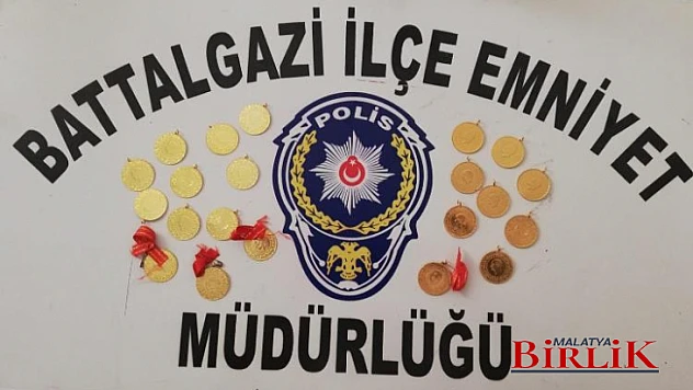 Altın Hırsızları Yakalandı