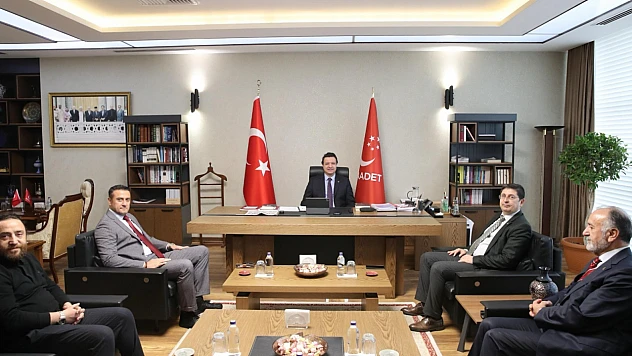 Anadolu Basın Birliğinden Saadet Partisi'ne Ziyaret