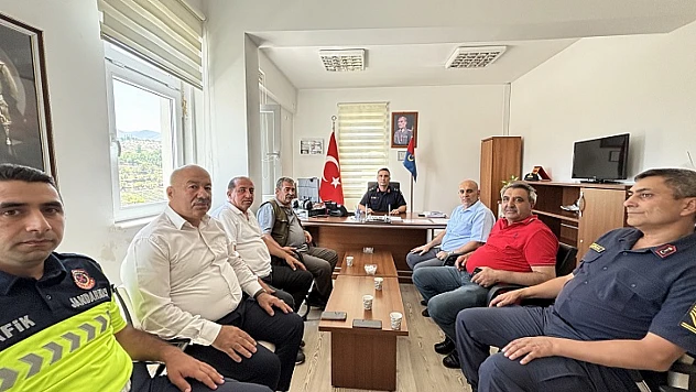 Arapgir Belediyesi'nden, İlçe Jandarma Komutanlığına Ziyaret