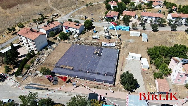 Arguvan Kapalı Spor Salonunun Temeli Atıldı