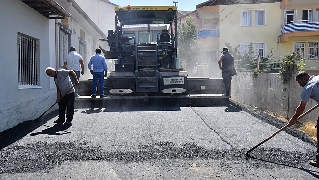 Aşağıbağlar Mahallesi Konforlu Yollara Kavuşuyor