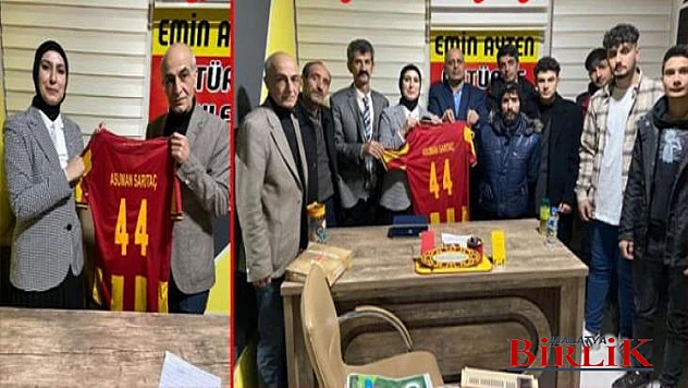 Asuman Sarıtaç'tan Pütürgebeyleri 44 ve Malatyabeyleri Derneğine Ziyaret
