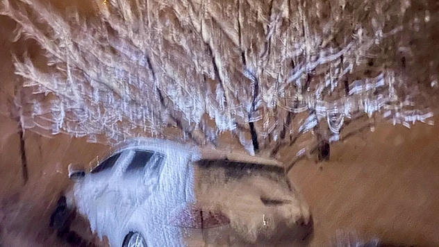 Ayvalı Mevkiinde Kar Kabusu: Sürücüler İlerlemekte Zorlandı