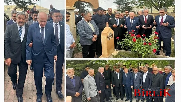 Bahçeli'den Şehit Hamido'nun mezarına ziyaret