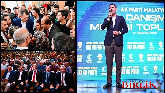 Bakan Kurum Malatyalılara Seslendi: Projelerimizi takip edeceğiz