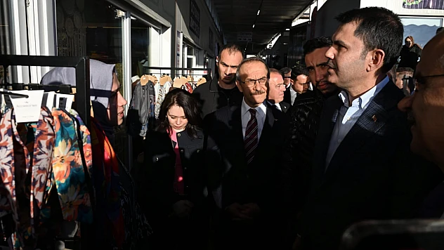 Bakan Murat Kurum Malatya'da İncelemelerde Bulundu