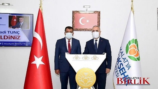 Bakan Yardımcısı Tunç'tan Başkan Gürkan'a Ziyaret