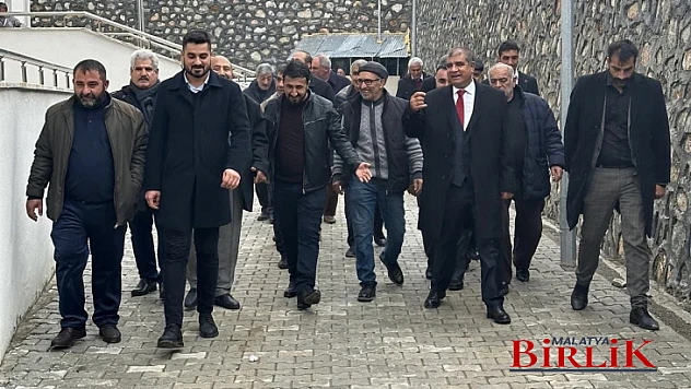 Başkan Adayı Aydın Öztürk, Pütürge'de Seçim Startını Verdi