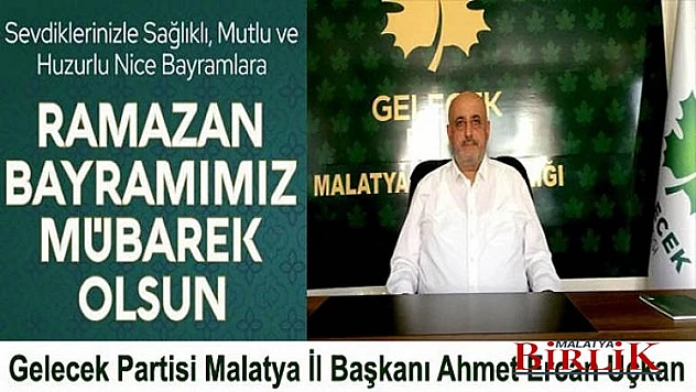 Başkan Ahmet Ercan Uçkan, Bayramınız Mübarek Olsun