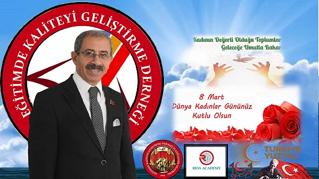Başkan Akgün'den 8 Mart Dünya Kadınlar Günü Açıklaması