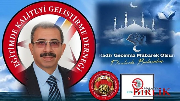 Başkan Akgün,  Kadir Gecesi Nedeniyle Bir Mesaj Yayınladı