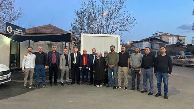 Başkan Ali Karadoğan'dan Akçadağder Genel Merkezine Ziyaret