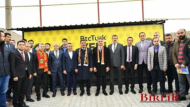 Başkan Çınar, Btctürk Yeni Malatyaspor'a Destek Ziyaretine Katıldı